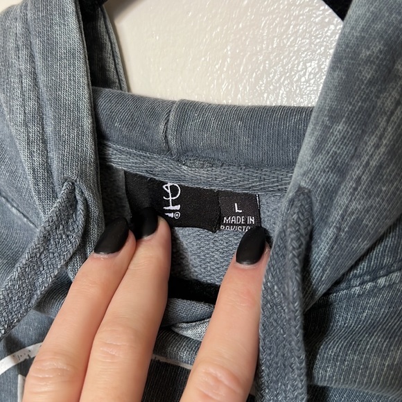 Pink Floyd cropped hoodie - Picture 3 of 5